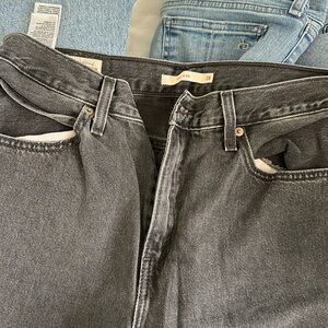 Levi dad Jean grey black size 28